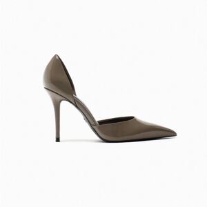 Zara Taupe/Tan D'Orsay Style Heels